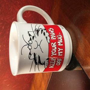 Boynton Ceramic "Keep Your Paws Off My Mug" Mug